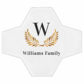 ファミリモノグラム名金ゴールドブラック サッカーボール (フラット)