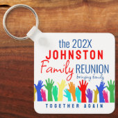 ファミリユニーク懇親会アイディア キーホルダー (正面)