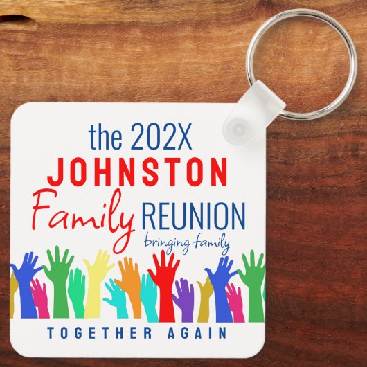 ファミリユニーク懇親会アイディア キーホルダー (裏面)