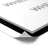 ファミリルールプリントまたはポスター ポスター (角)