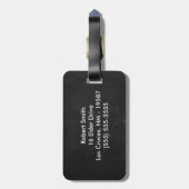 ファミリルール名パーソナライズされた荷物タグ ラゲッジタグ (裏面縦)