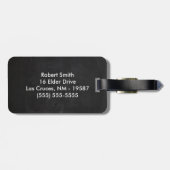 ファミリルール名パーソナライズされた荷物タグ ラゲッジタグ (裏面横)