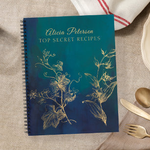 ファミリレシピヴィンテージジャーナルのオーガナイザーのクックブック ノートブック