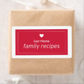 ファミリレシピ ラベル (インサイチュ)