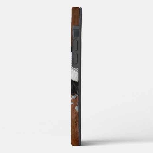 ファミリヴィンテージ木写真 Case-Mate iPhoneケース (裏面 / 左)