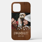 ファミリヴィンテージ木写真 Case-Mate iPhoneケース (裏面)