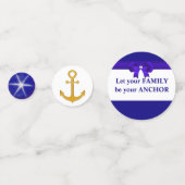 ファミリーいかりオンブルーゴールデン&ホワイト コンフェッティ (正面)