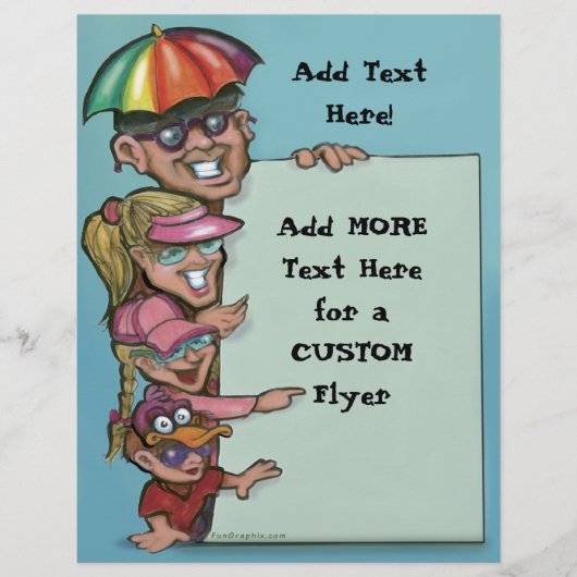 ファミリーおもしろいデイフライヤー チラシ (正面)