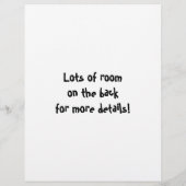 ファミリーおもしろいデイフライヤー チラシ (裏面)