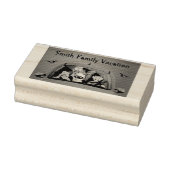 ファミリーおもしろいバケーションハロウィーン ラバースタンプ (スタンプ)