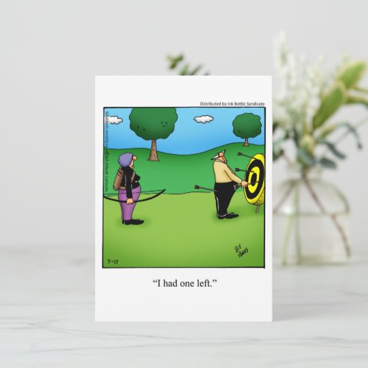 ファミリーおもしろい懇親会ユーモア招待状 招待状 (スタンド正面)