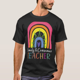 ファミリーおよび消費者科学Facs先生FCS Teac Tシャツ