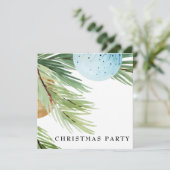 *~*ファミリーまたは企業のAP20クリスマスパーティー 招待状 (スタンド正面)