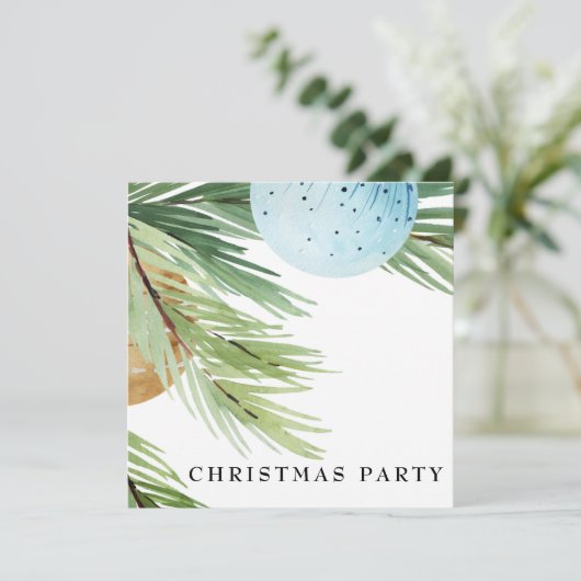 *~*ファミリーまたは企業のAP20クリスマスパーティー 招待状 (スタンド正面)