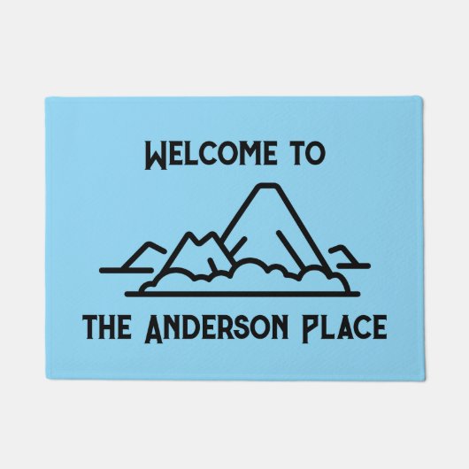 ファミリーアイランドへようこそ ドアマット (正面)