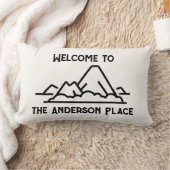 ファミリーアイランドへようこそ ランバークッション (ブランケット)