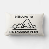 ファミリーアイランドへようこそ ランバークッション (正面)