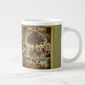 ファミリーアンテイストツリー系図学 ジャンボコーヒーマグカップ (右)