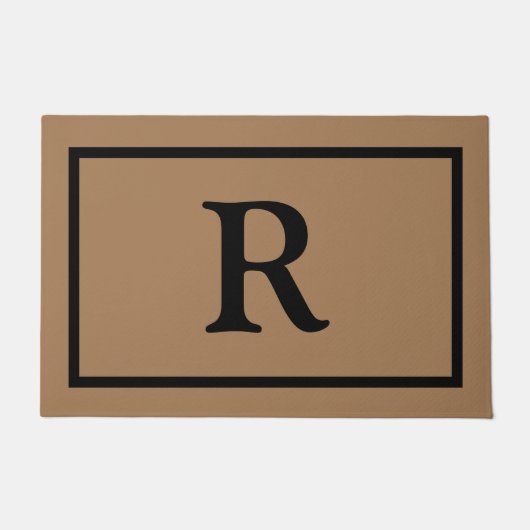 ファミリーイニシャル ドアマット (正面)