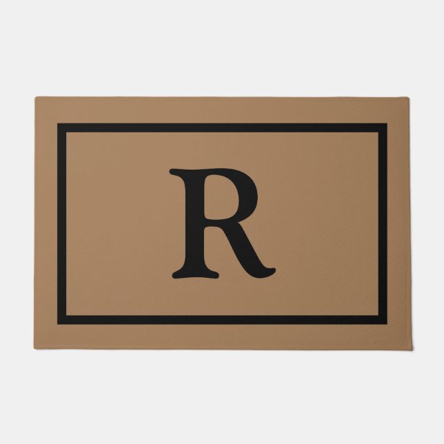 ファミリーイニシャル ドアマット (正面)