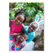 ファミリーイースターフォト5" x 7"プレミアムサテンプリント フォトプリント            (正面)