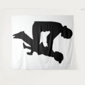 ファミリーウォールタペストリー タペストリー (正面(横))