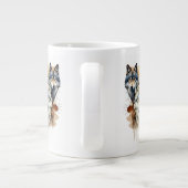 ファミリーウ感動的オフ引用文強度パック ジャンボコーヒーマグカップ (裏面)