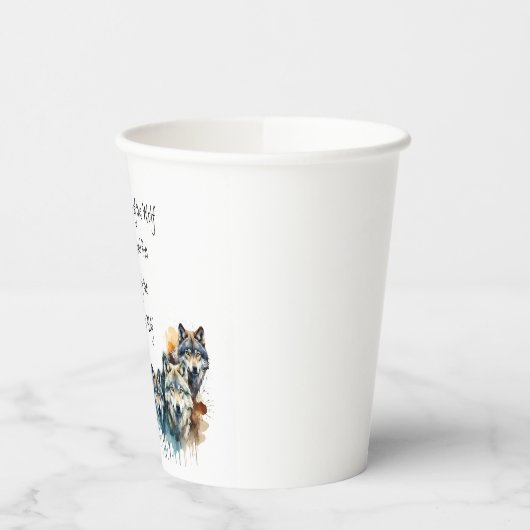 ファミリーウ感動的オフ引用文強度パック 紙コップ (左)