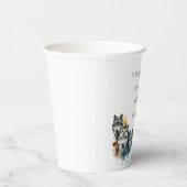 ファミリーウ感動的オフ引用文強度パック 紙コップ (右)