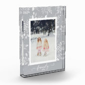 ファミリーエレガントホワイトボタニカル フォトブロック (左)