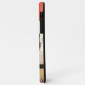 ファミリーオレンジ4フォトコラージュカスタム Case-Mate iPhoneケース (裏面/左)