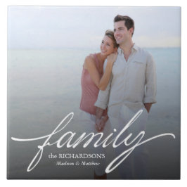 ファミリーカスタムフォトセラミックタイル タイル