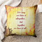 ファミリーカモノグラムのントリーシックデザイン クッション (ブランケット)