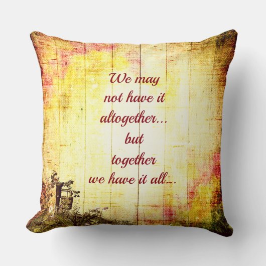 ファミリーカモノグラムのントリーシックデザイン クッション (正面)