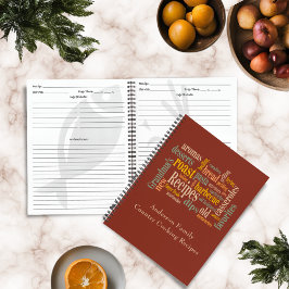 ファミリーカントリー料理レシピことわざ ノートブック