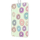 ファミリーカーのためのグリーンドーナッツカーの空気フレッシュナー。 カーエアーフレッシュナー (左)