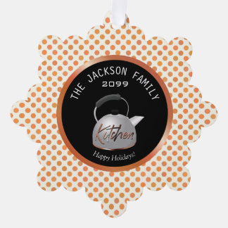 ファミリーキッチンフードギフトラベルから – 紙オーナメント オーナメントカード