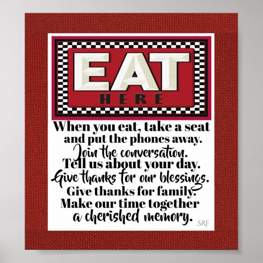 ファミリーキッチンポスター３ ポスター (正面)