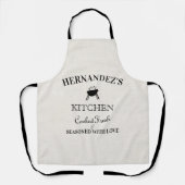 ファミリーキッチンIカンバ エプロン (正面)