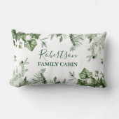 ファミリーキャビンウォーターカラーアイビーセージ植物園 ランバークッション (正面)