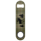 ファミリーキャビンムースパインツリーズセージグリーンプレイド スピード栓抜き (裏面)