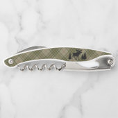 ファミリーキャビンムースパインツリーズセージグリーンプレイド ソムリエナイフ (裏面)