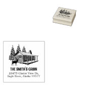 ファミリーキャビン差出人住所 ラバースタンプ (押印)