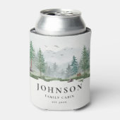 ファミリーキャビン素朴ウッドランドマウンテンフォレスト 缶クーラー (缶正面)