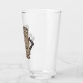 ファミリーキャビン素朴サウスウェスト先住民トバルサボテン タンブラーグラス (左)