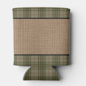 ファミリーキャビン素朴ムースパイングリーンプラディッドバーラップ 缶クーラー (裏面)