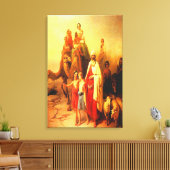 ファミリーキャンバスプリント キャンバスプリント (インサイチュ (リビング))