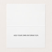 ファミリーキャンピングサマーアドベンチャー自然インスパイア- 名刺 (内部フラット)