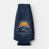 ファミリーキャンピングマッチングレトロカスタムバケーション ボトルクーラー (正面)