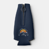 ファミリーキャンピングマッチングレトロカスタムバケーション ボトルクーラー (裏面)